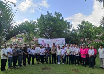 Laksanakan penghijauan, Kapolres Nias Selatan bersama forkopimda lakukan Penanaman Pohon.