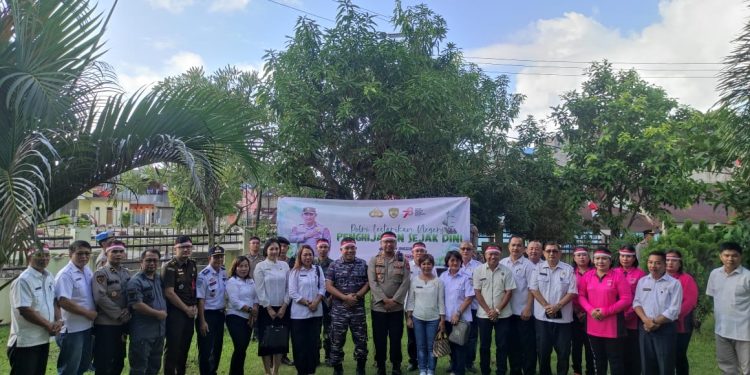 Laksanakan penghijauan, Kapolres Nias Selatan bersama forkopimda lakukan Penanaman Pohon.