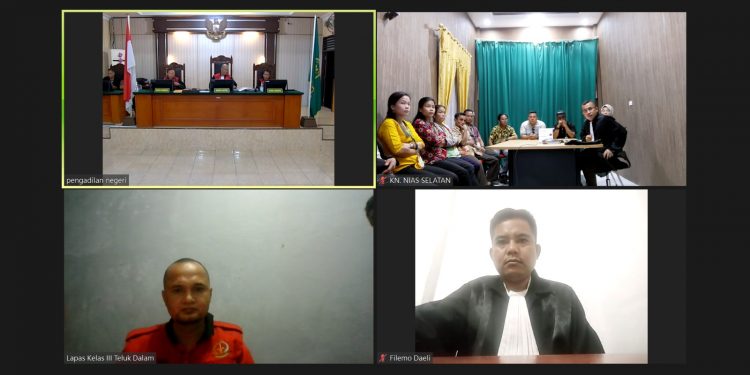 Terdakwa Kades Awoni Nisel Divonis 10 Tahun Penjara Sesuai Tuntutan JPU