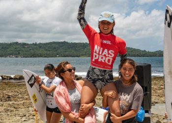 Peselancar Jepang Cocona Kawase Juarai WSL Nias Pro 2023 Kategori Women’s Junior