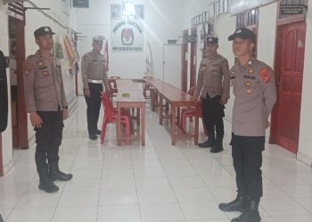 Polres Nias Selatan Perketat Pengamanan KPU Dan Bawaslu Jelang Pemilu Serentak 2024