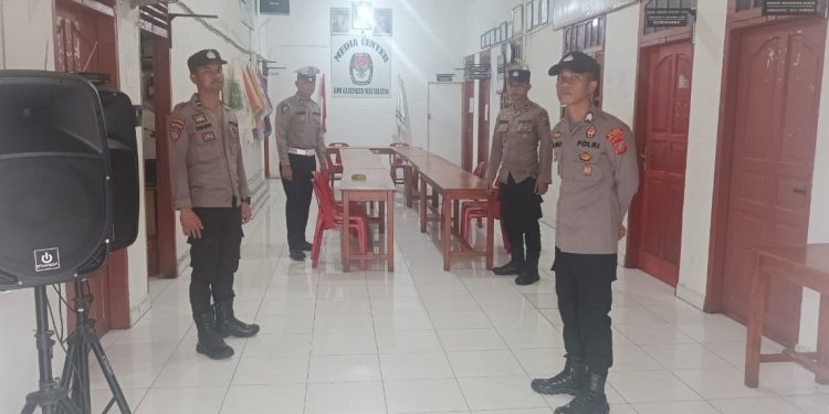 Polres Nias Selatan Perketat Pengamanan KPU Dan Bawaslu Jelang Pemilu Serentak 2024